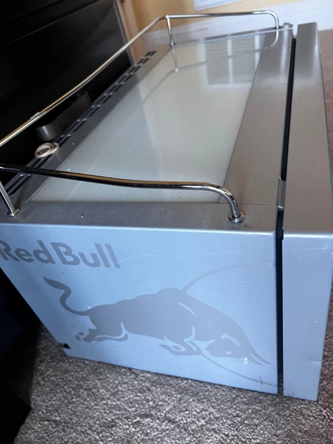 Redbull Minifridge W/ Led Lights On Top