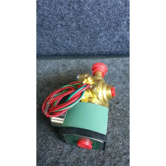 ASCO SOLENOID VALVE with Manual Operator 1/4" Pipe Size Valves, 120V AC