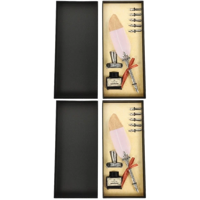 2 Sets Stift Tinte Kalligraphie-Kit Geschäftsanzug Gel-Stift-Set
