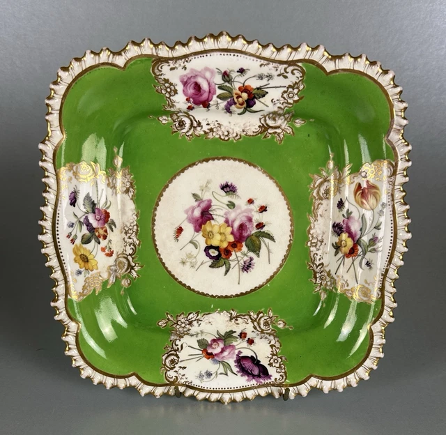 COALPORT C1820S DESSERT Dish Pattern 2/250. Antique English