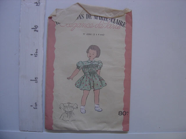 Patron robe à smocks fillette top