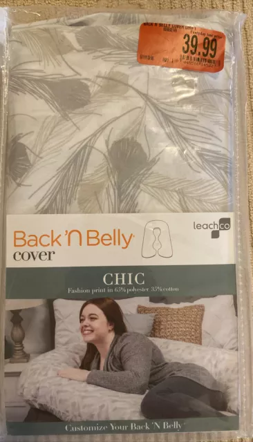 NEW LEACHCO BACK 'N BELLY Chic Replacement Cover Pregnancy/baby