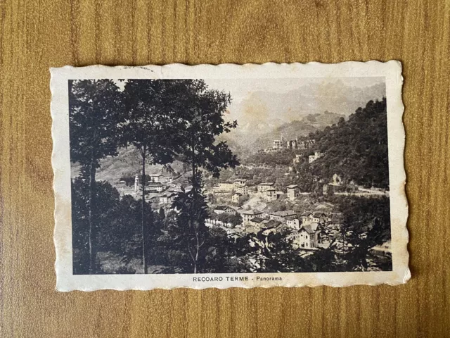 Cartolina Recoaro Terme Panorama Viaggiata 1937 Bc