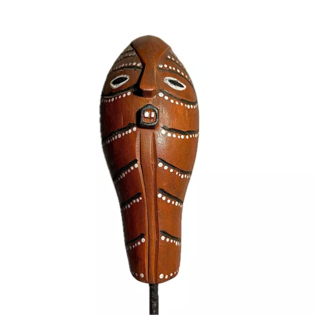 African Antique Kifwebe Mask Songye People Congo Hand Carved Hanging-717