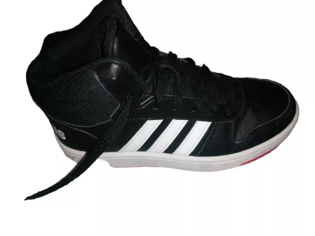 Adidas Hoops Mid 2.0  Sneaker Sportschuhe Turnschuhe Gr 36,5  UK 4 Schwarz TOP