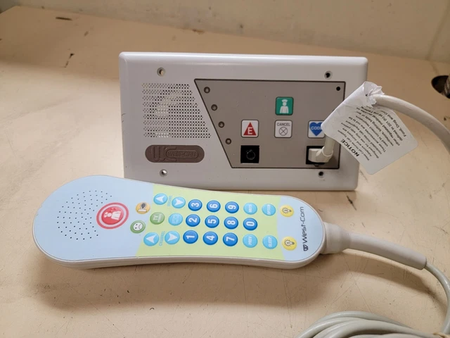 West-Call SPS-2000/C/E/J-A Single Patient Station w/ 4C240U-Z10500C Call Remote