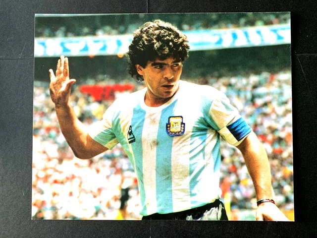 Carte à Collectionner Diego Maradona - Argentine - Coupe Du Monde 1986 - Rare