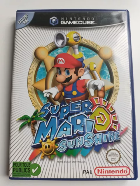 Super Mario Sunshine - Jeu Nintendo Gamecube (FR) - PAL - Avec Notice