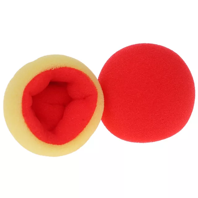 2X/ Set Color Change Soft Sponge Ball Magic Tricks Close Up Stage Magic PropR'YH