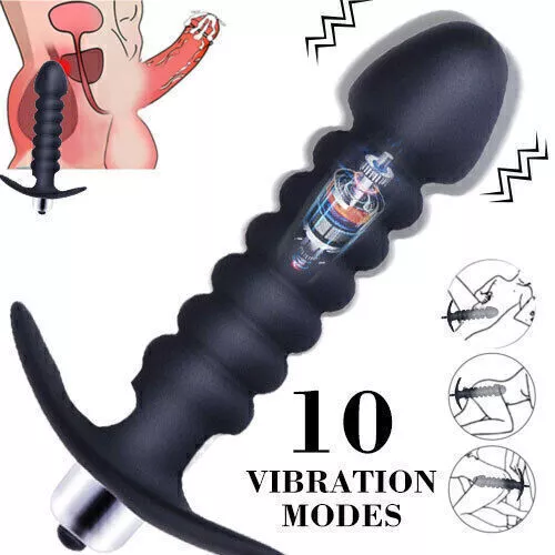 Male-Prostate-Massager-Dildo-Anal-Sex-Butt-Plug-Vibrator-Anus-Adult-Toys-for-Men