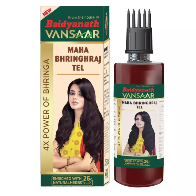 Vansaar Maha Bhringraj Hair Oil -200ml | Maha Bhringa Hair Oil Power of Bhringa