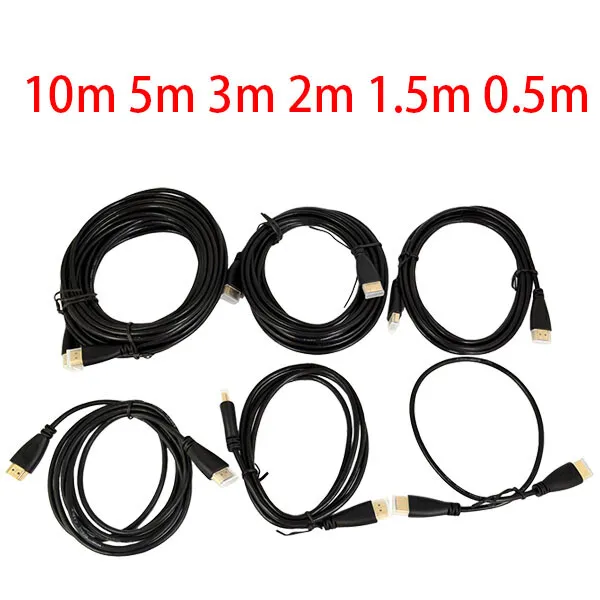 0.5~10M Gold Plated for HDMI Male To Male Cable V1.4 HD 1080P For LCD  HDTV XBOX