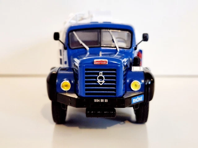 OPO 10 Camion Pompier 1:43 – Berliet GBC Citerne Gazelle, Collection Métal, Blister Transport (sans Boîte)