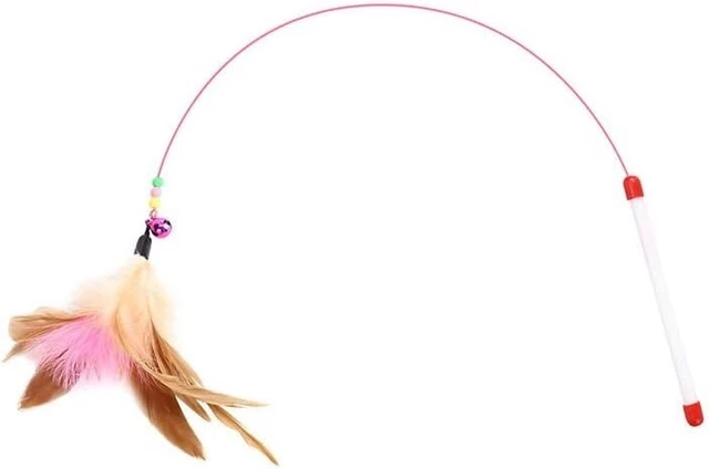 Cat Feather Toy Cat Toys Kitten Toys for Indoor Cats Interactive Cat Toys Set
