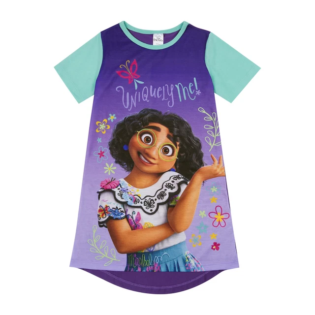 Disney Encanto Girls Nightdress, Mirabel Nightie Pyjamas, Ages 3 to 10 Years Old