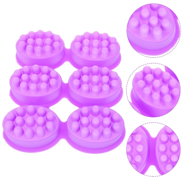 Silikon-Massage-Bar-Seifenform, handgemachte Seifenform,