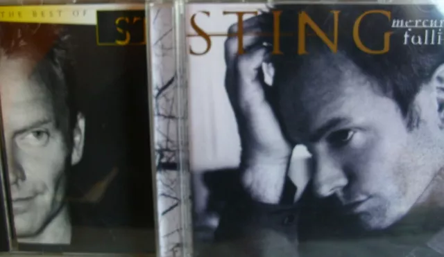 Sting- Fields of Gold (Best of)/ Mercury Falling- 2 CDs WIE NEU