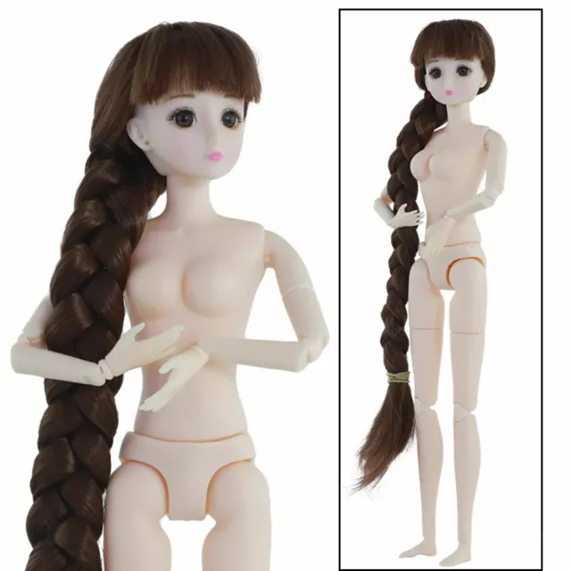 12inch 1/6 BJD Doll Girl Doll Ball Jointed Nake Dolls for DIY Doll Toys