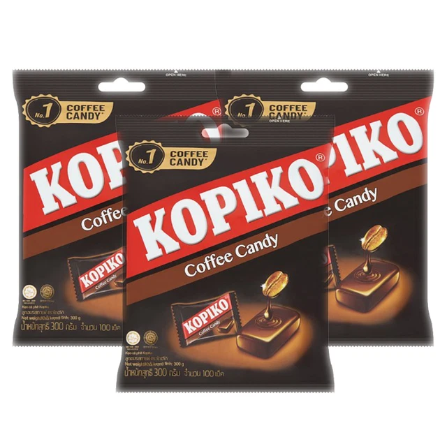 KOPIKO COFFEE CANDY Original Hard Candy Individually Wrapped 3 Pack £37