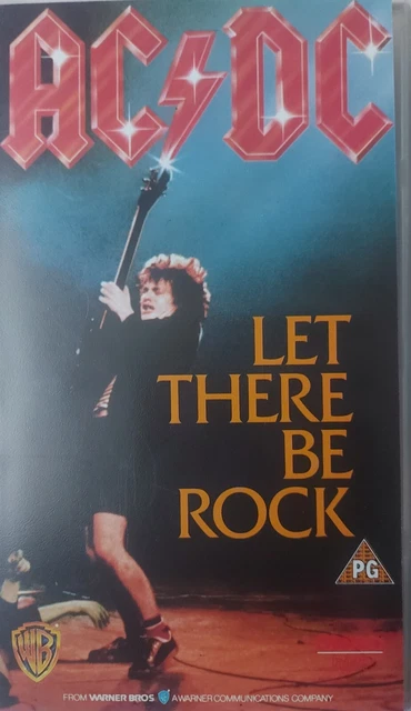 ACDC LET THERE Be Rock Vhs Video In Mint Condition £6.40 - PicClick UK
