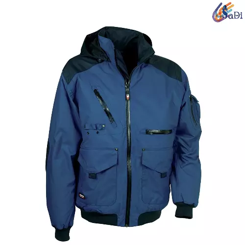 Giubbotto Uomo Invernale Cofra Motor Con Cappuccio Impermeabile Giubbino Giacca
