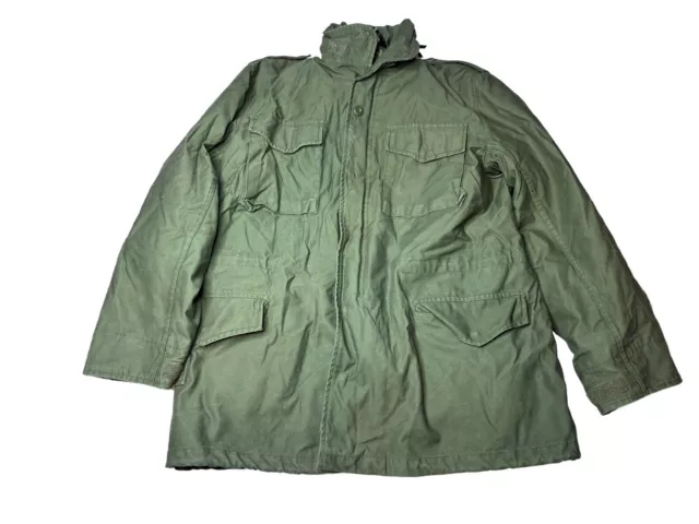 US Military  Tru-Spec Cold Weather field  Jacket Mens Size Medium Long Liner