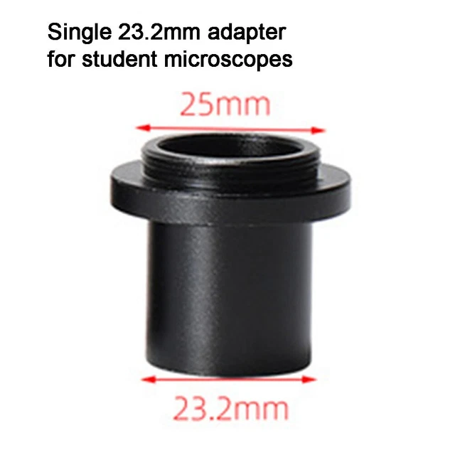 Adattatore 1X CMount ad alte prestazioni per fotocamera microscopio osservazione chiara