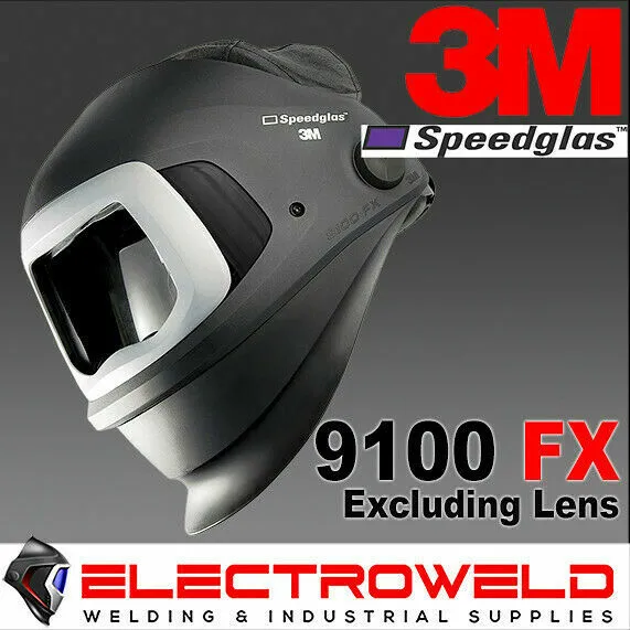 3M Speedglas 9100 FX Coque de casque de soudage rabattable sans lentille...