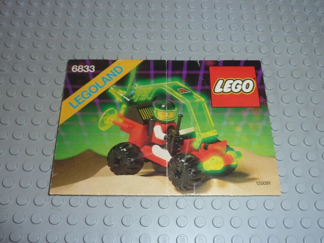 LEGO NOTICE DE Montage Instruction Espace / Space Set 6833-1: Beacon ...