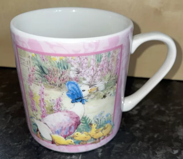 The World Of Beatrix Potter QUEENS Jemima Puddle-Duck Mug Frederick Warne 2012