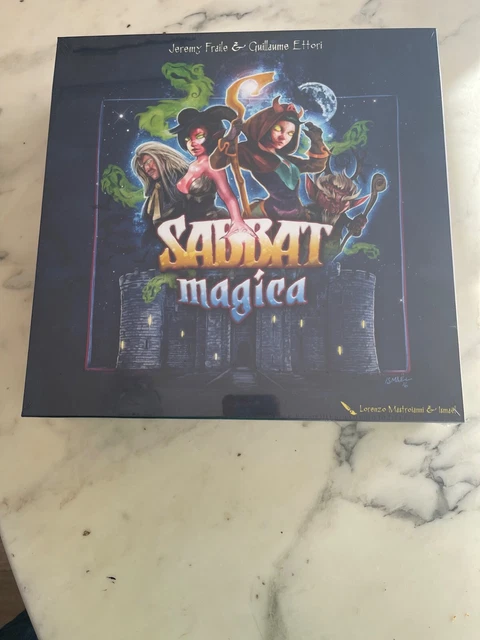 JEU DE STRATEGIE SABBAT MAGICA  en Français ed HELVETIA GAMES  NEUF SOUS BLISTER