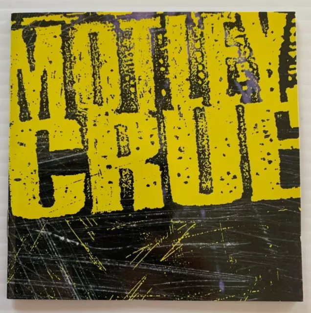 MOTLEY CRUE S/T CD YELLOW 1994 Nikki Sixx Tommy Lee John Corabi THE SCREAM