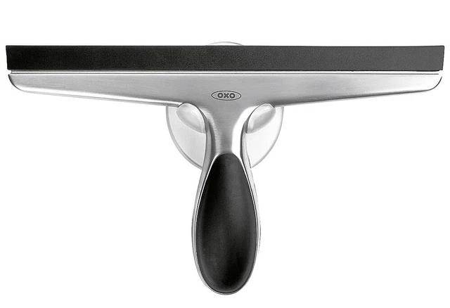 OXO Abzieher mit Saugnapfhalterung Good Grips Edelstahl 15x25cm   185292