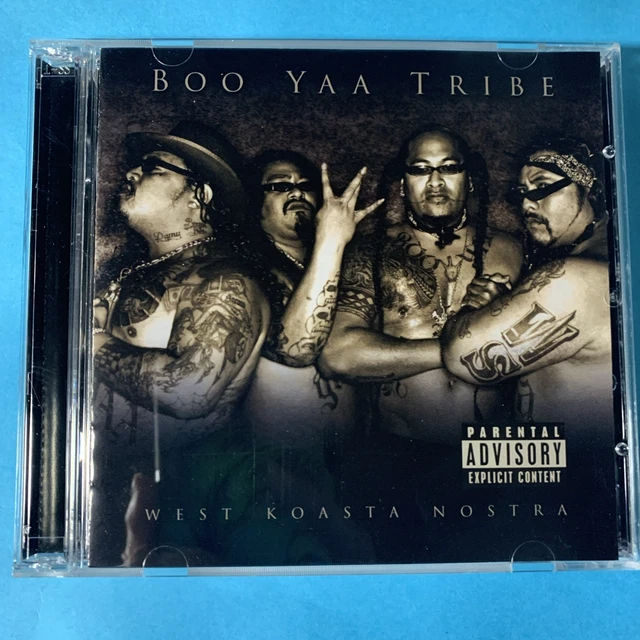 BOO-YAA TRIBE NEW Funky Nation CD 1990 Island Records Vintage Hip