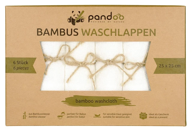 pandoo Waschlappen 6er Set