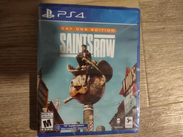 Saints Row: Day One Edition - PlayStation 4 New/Sealed