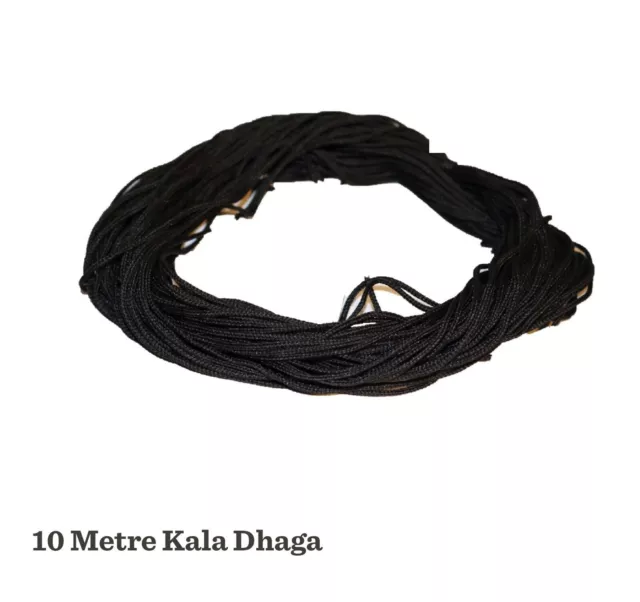 Black Thread - Kaala Dhaga - Nazar Dhaga Silk Thread 40 Meters