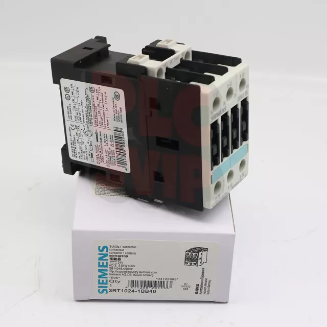 SIEMENS 3RT1024-1BB40 3RT10241BB40 Contactor New 1PCS