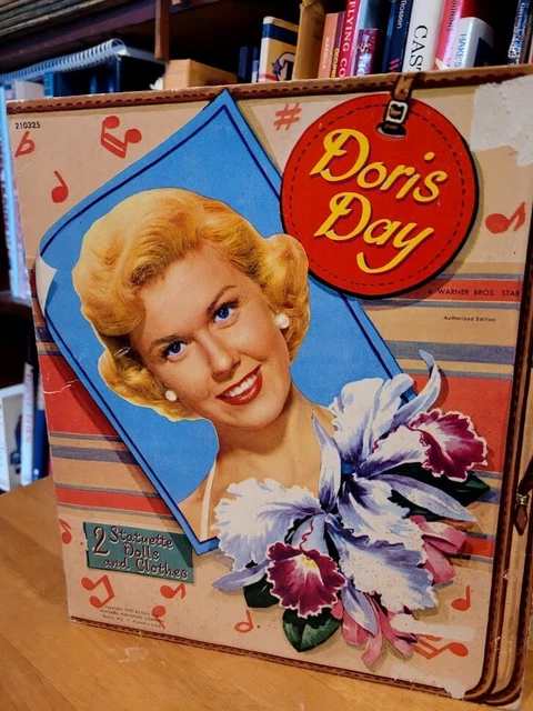 Vintage 1952 Whitman Doris Day Paper Doll Cut-Outs