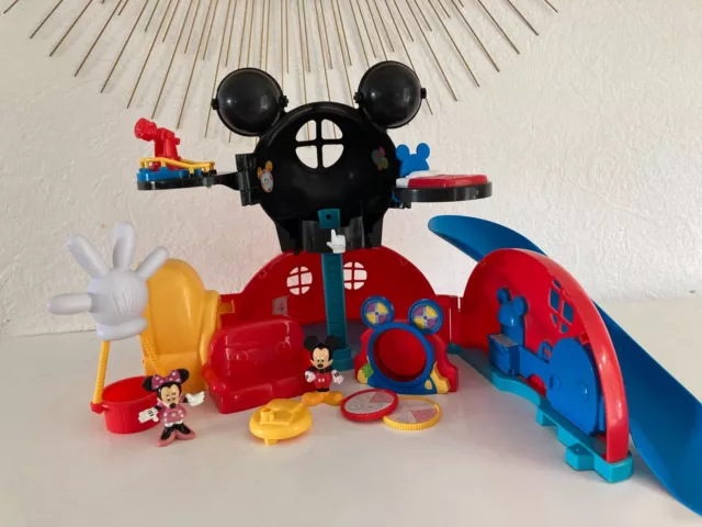 🐻 JOUET MAISON Mickey Pliable Fisher Price Accessoires Figurines