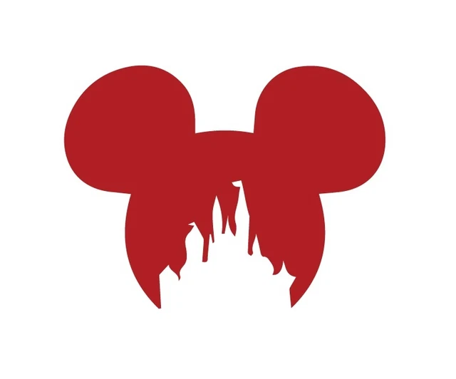 MICKEY EARS DISNEY Castle Disneyland Logo Vinyl Decal Stickers Car