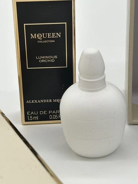 Alexander McQueen Rare Perfume Blotter W/ Luminous Orchid Sample