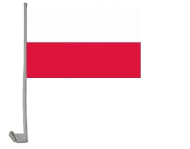 Polen Autoflagge Autofahne 30x40 cm