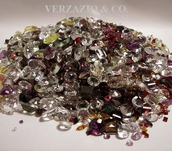 Natural Gemstones Mixed Gem Lot Wholesale Loose Gem Mix Gemstone Lot Loose Gems