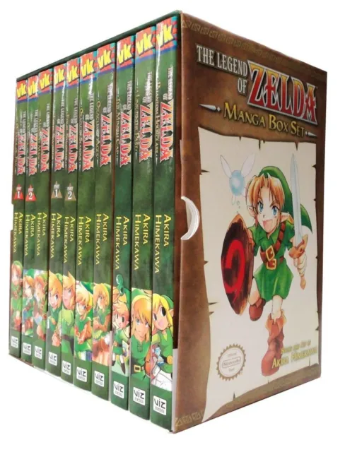 The Legend of Zelda Box Set 1-10 Manga Akira Himekawa Brand NEW