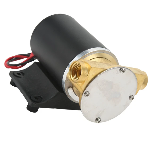 (24V)Impeller Bilge Pump Corrosion Resistance Sea Water Pump Long Life Span