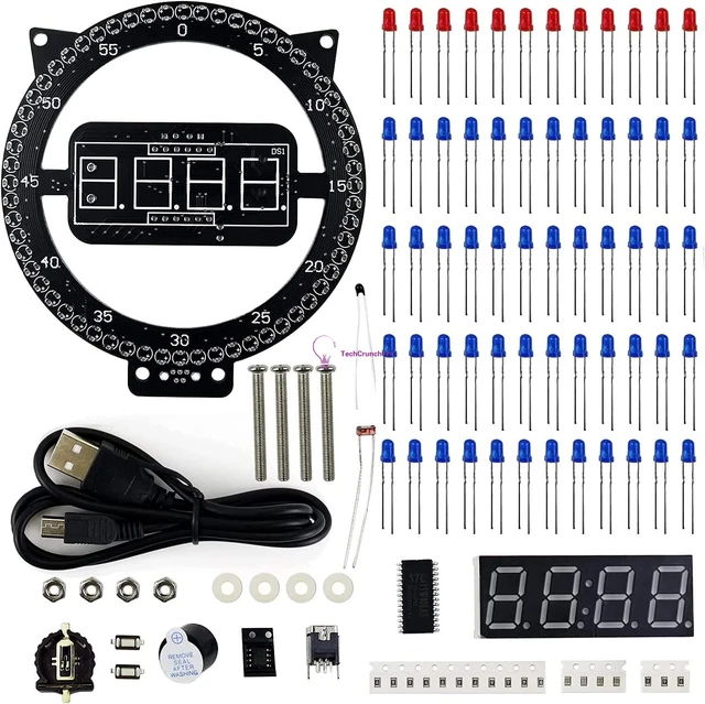DIY kits LED Fun Alarm Clock DIY Electronic Soldering