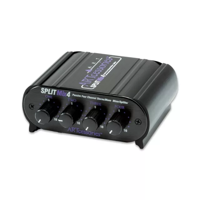 ART Pro Audio SPLITMix4 4-Channel Stereo Passive Splitter Mixer (B-STOCK)
