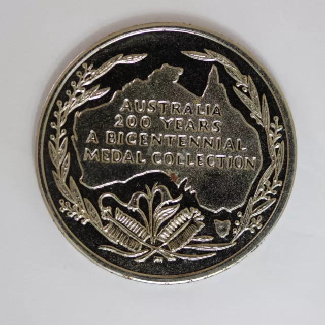 Matthew flinders Australia 200 Years A Bicentennial Medal UNC (3462275/Q4)