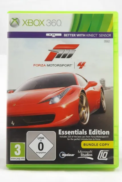 Forza Motorsport 4 -Essentials Edition- -Bundle Copy- (Microsoft Xbox 360) Spiel
